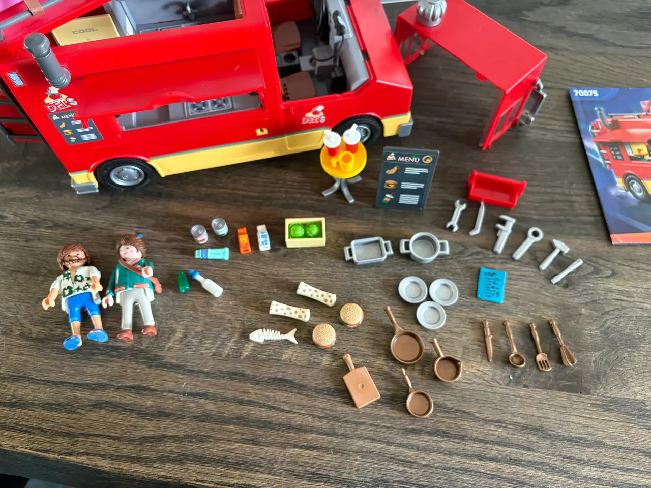 Billede 9 - PLAYMOBIL Del’s foodtruck 70075
