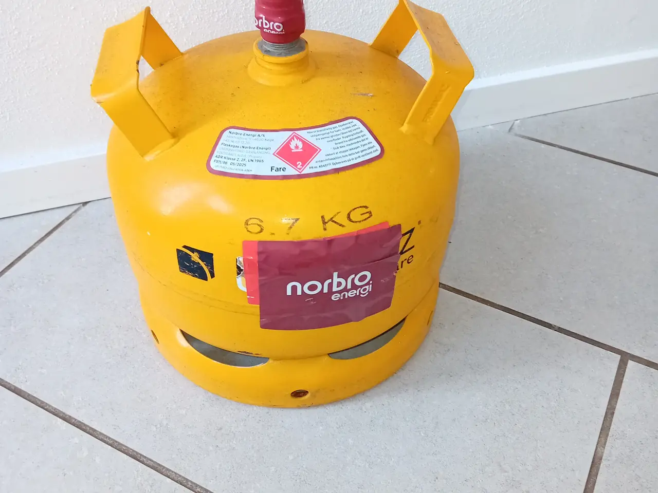 Billede 1 - 6,7kg gas 