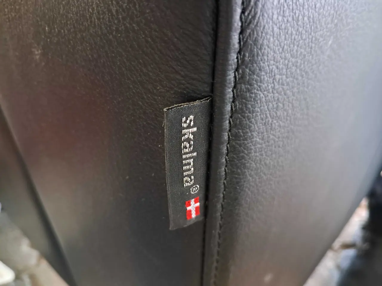 Billede 2 - 3 pers. Lædersofa