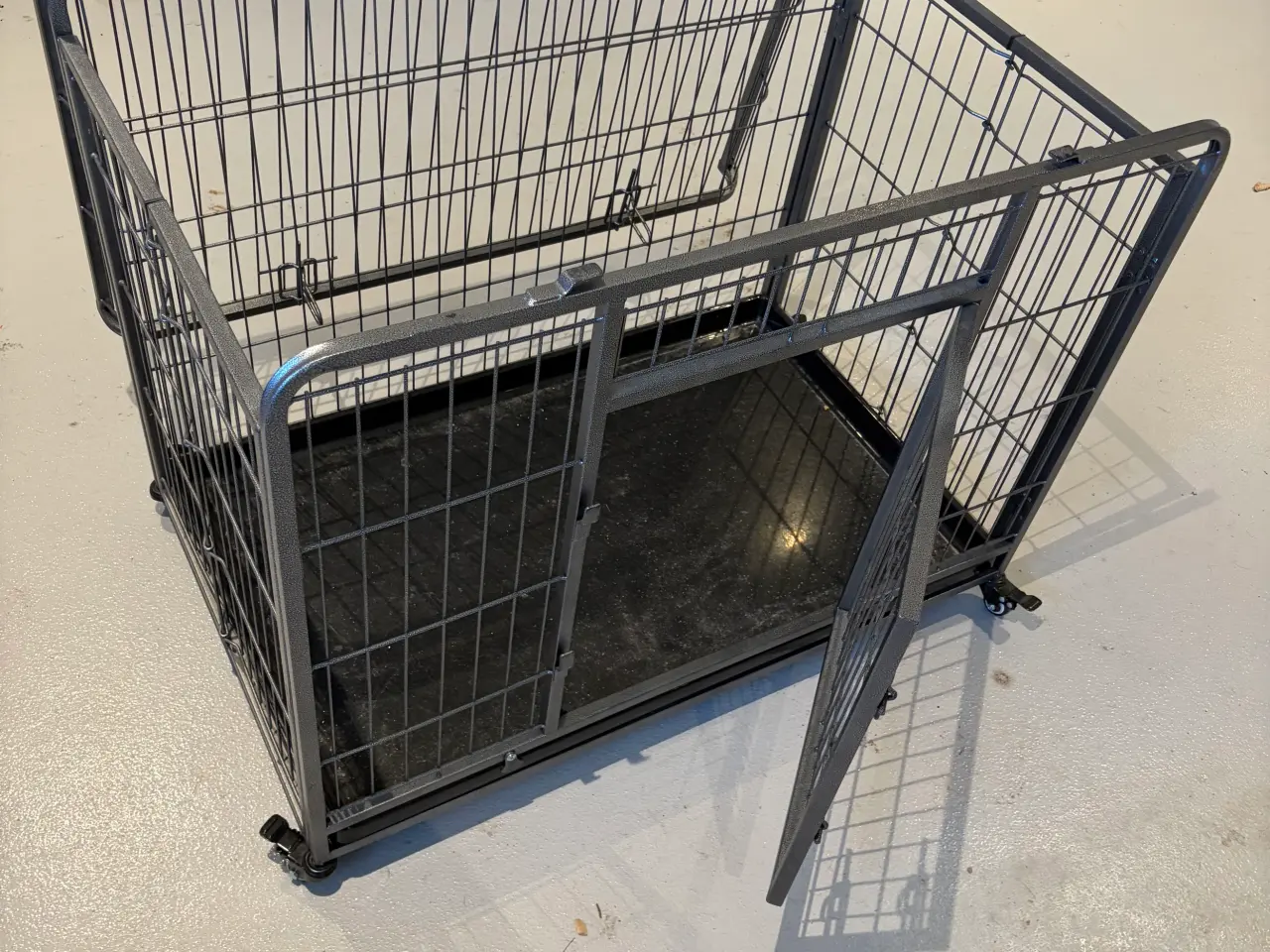 Billede 6 - MEDIUM - Kravlegård Til Hunden med Oplukkelig Top 