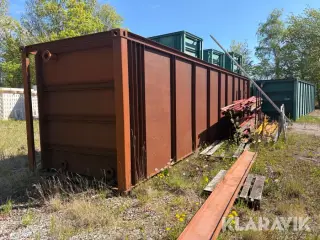 Container 40 fods åben top