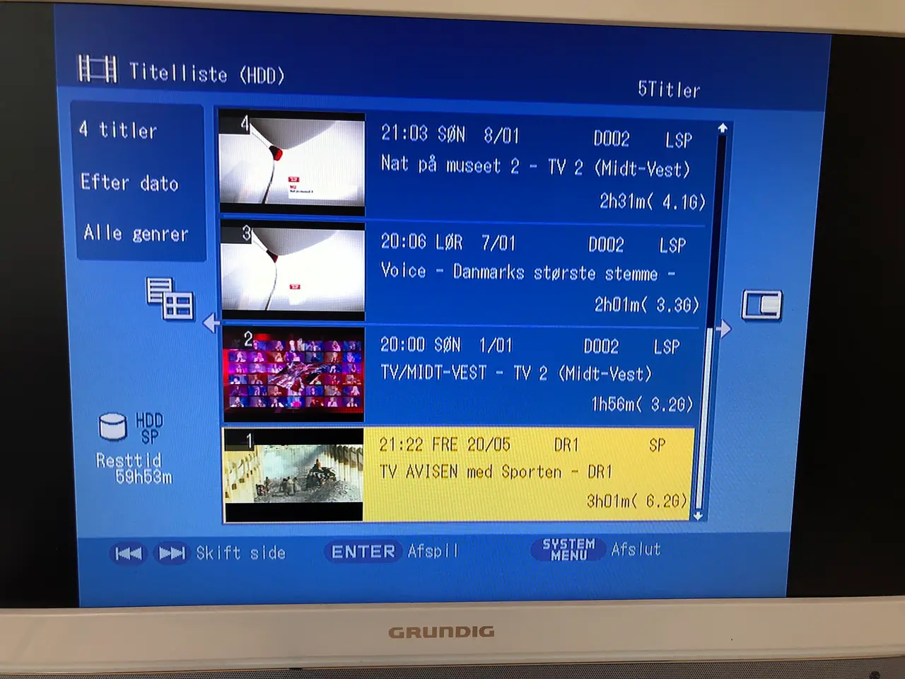 Billede 12 - Sony DVD afspiller med harddisk og HDMI