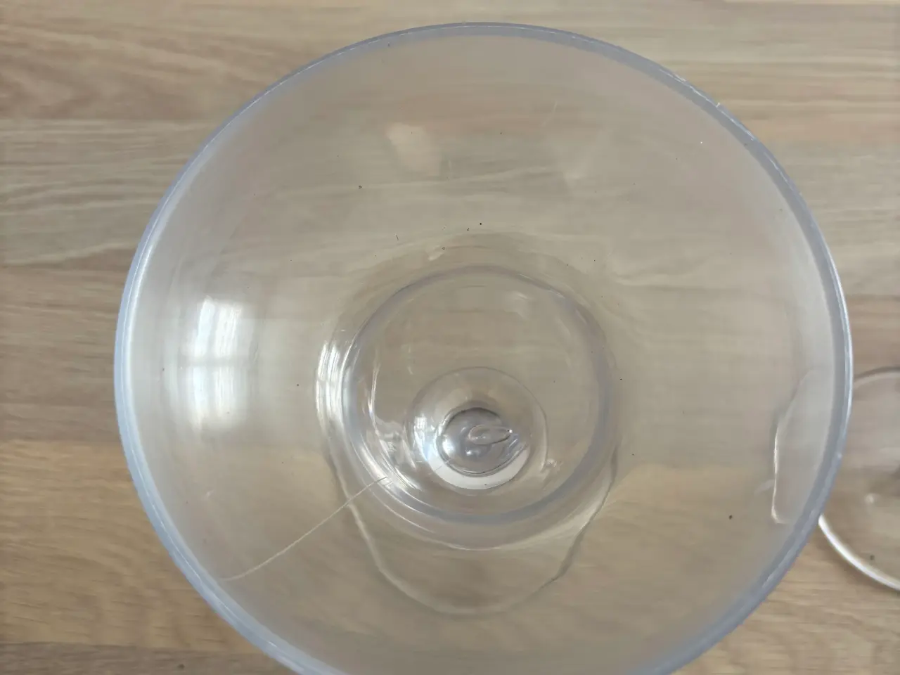 Billede 3 - margaritaglas på fod, klar plastik