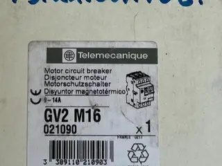 Telemecanique GV2 M16 Motor automatsikring 9-14A