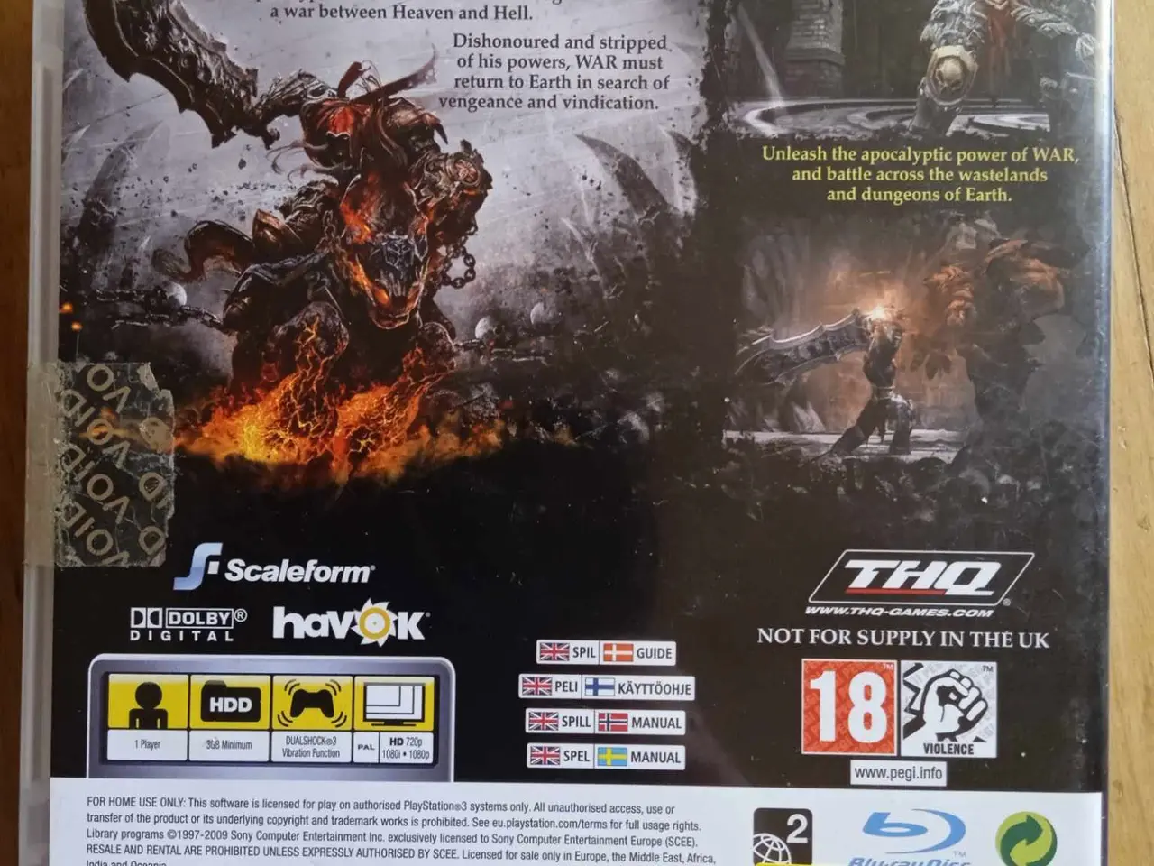 Billede 2 - Darksiders PS3