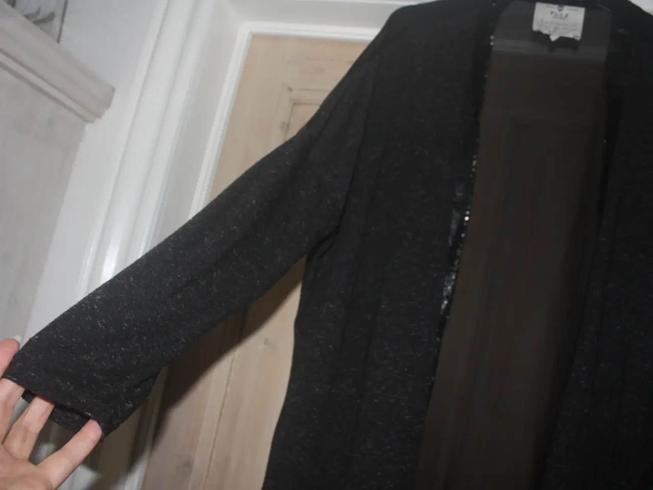 Billede 6 - Sort PULZ cardigan / bluse str. S/M