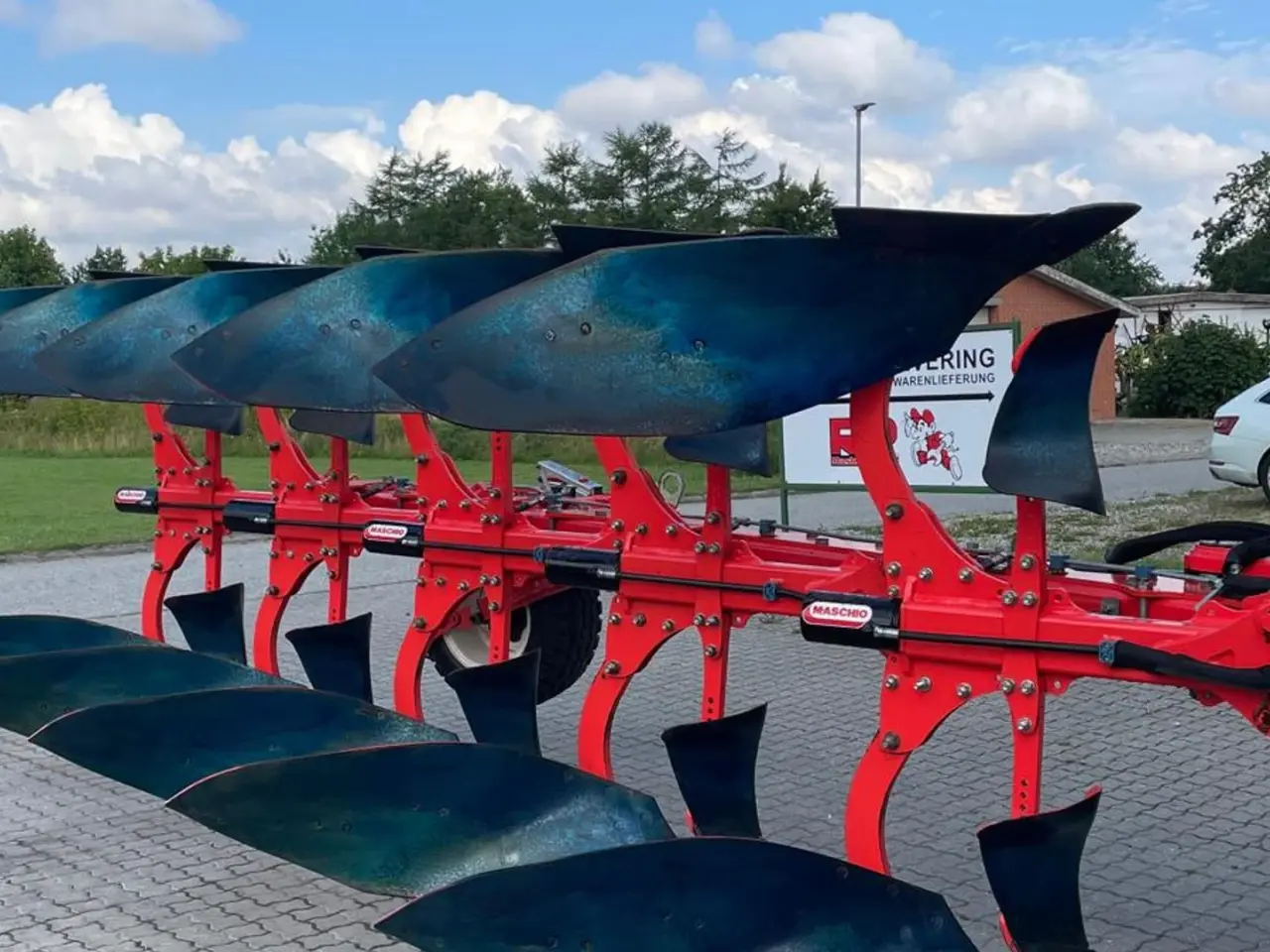 Billede 4 - Maschio Unico L 5+ 5 furet vendeplov m hyd stenudløser