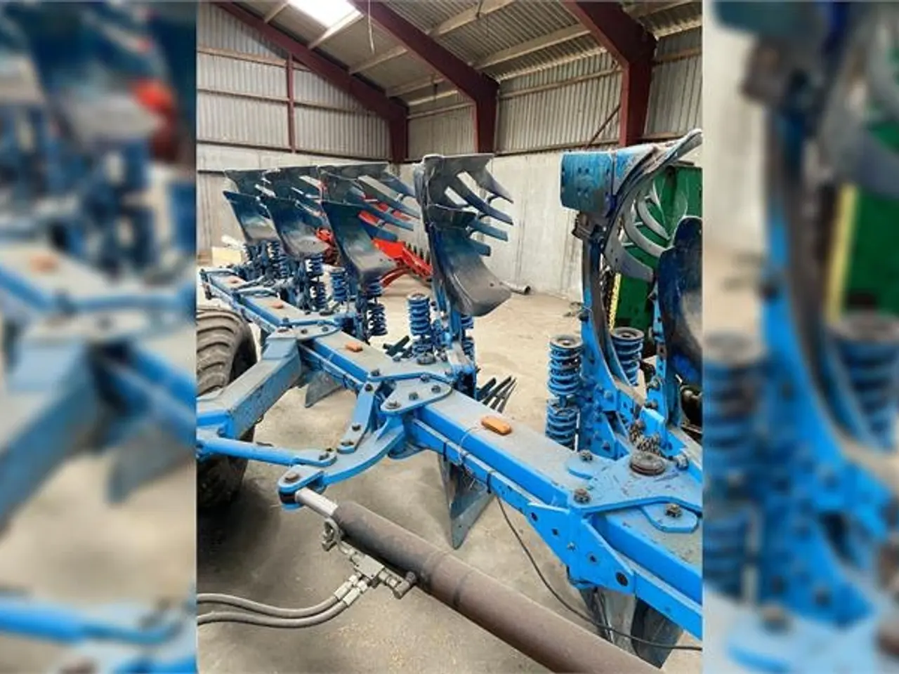 Billede 9 - Lemken Vari Diamant 10x 8 furet med riste riste underplo