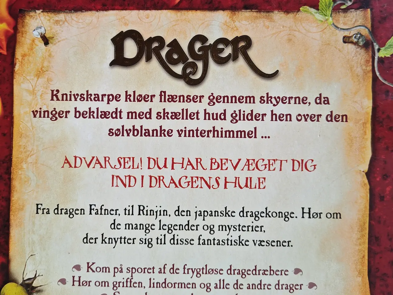 Billede 2 - Mytologi Drager BOG af John Malam