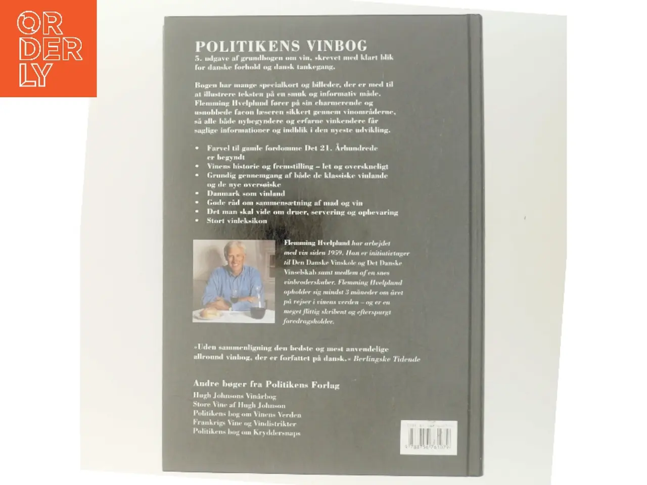 Billede 3 - Politikens vinbog af Flemming Hvelplund (Bog)
