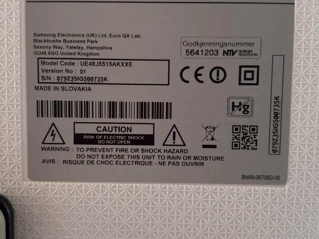 Billede 4 - Samsung 48” Smart-Tv