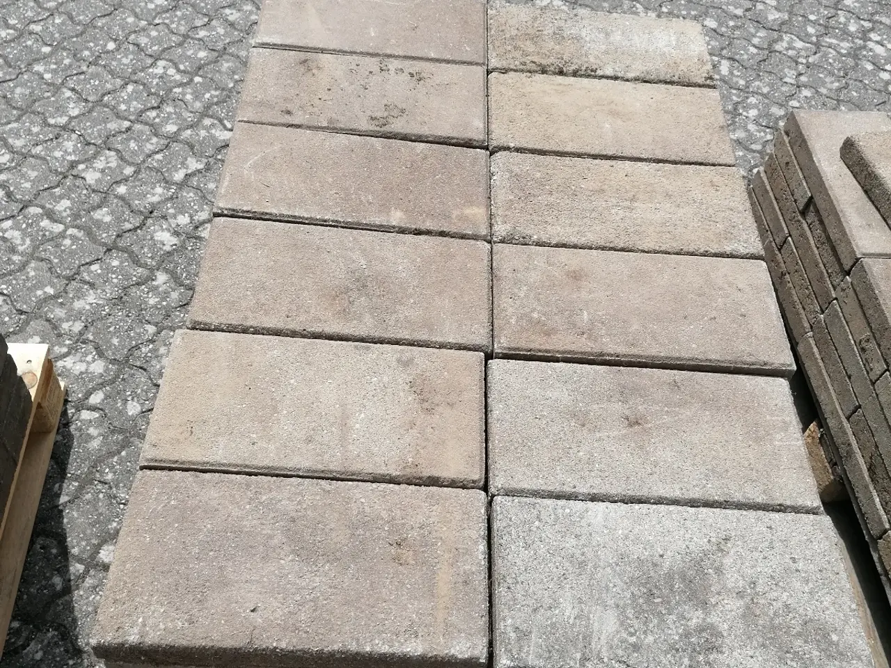 Billede 2 - Havefliser 20x40x5 /. 40x40x5 cm 
