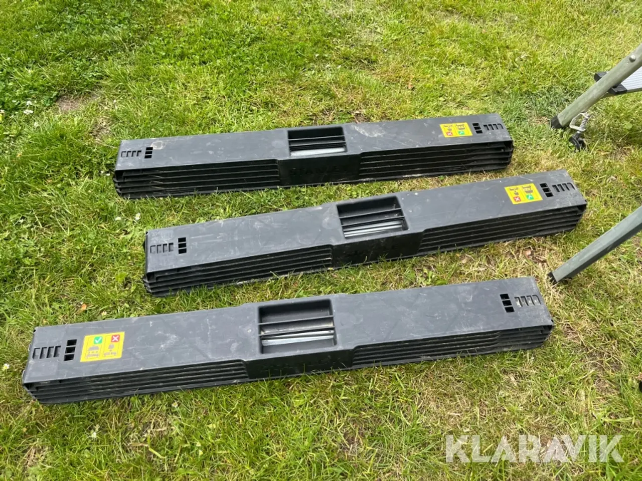 Billede 10 - Bukke og skammel Stanley 5 bukke 1 styk skammel