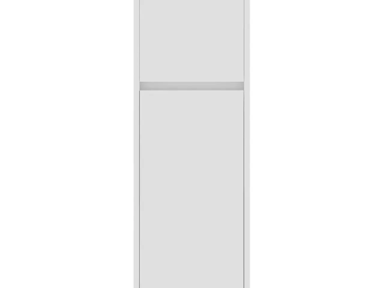 Billede 7 - Badeværelsesskab 30×30×95 cm i hvidt konstrueret træ