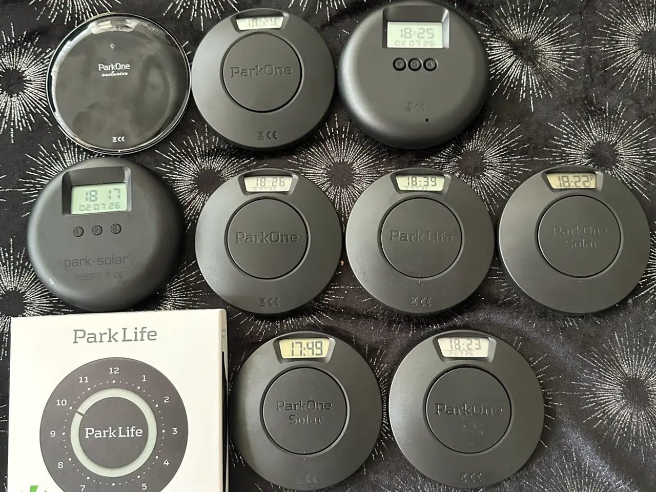 Billede 2 - 10 Stk ParkOne/ParkSolar Parkeringskiver