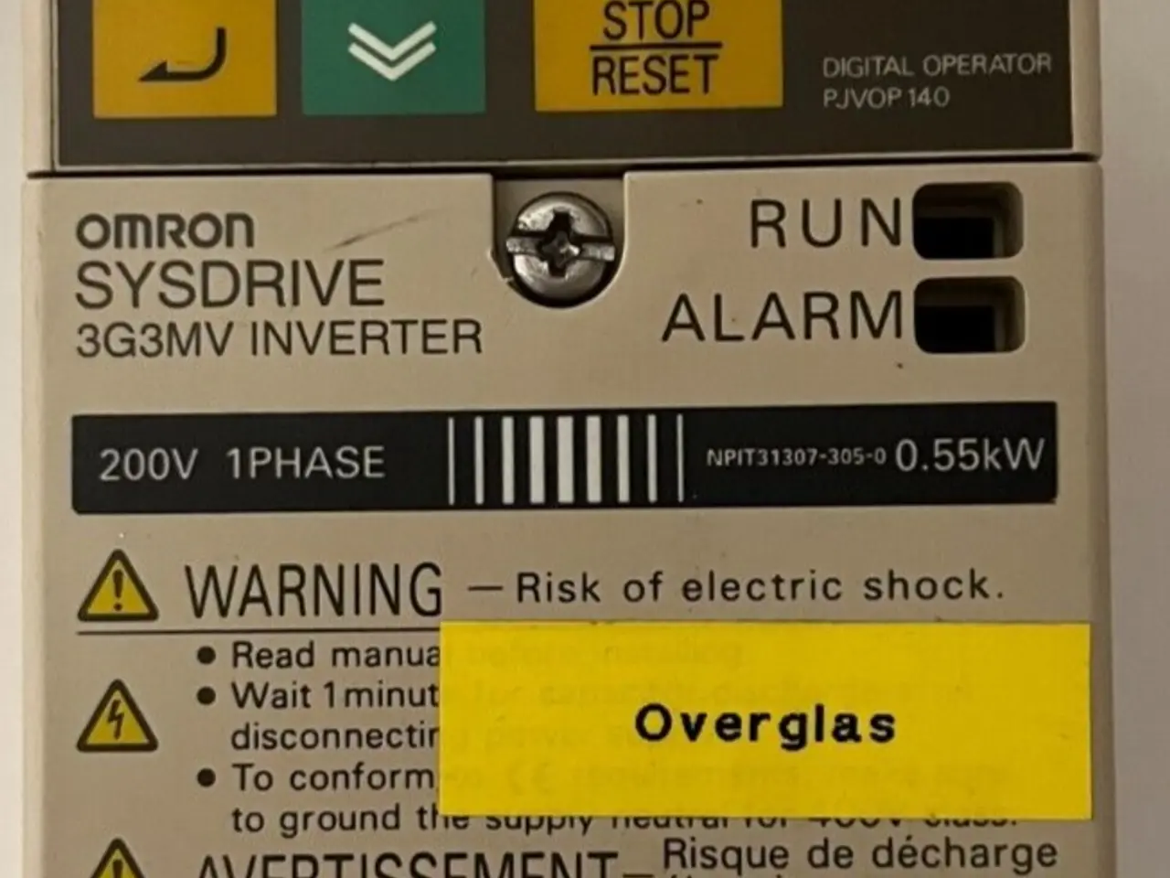 Billede 1 - Omron Sysdrive 3G3MV-AB004 Inverter 200V 1-Phase -