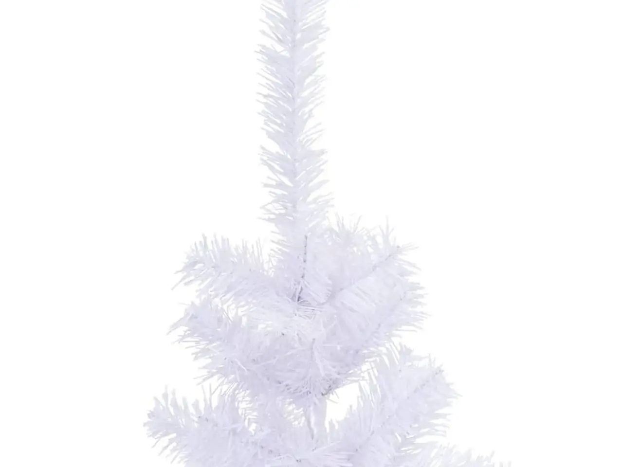 Billede 3 - Kunstigt juletræ med fod 120 cm - hvid