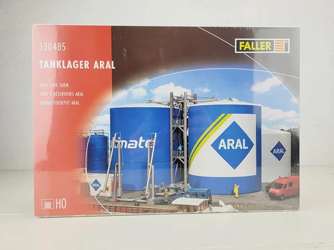 Billede 1 - Faller 130485 H0 ARAL tanklager - NY Uåbnet