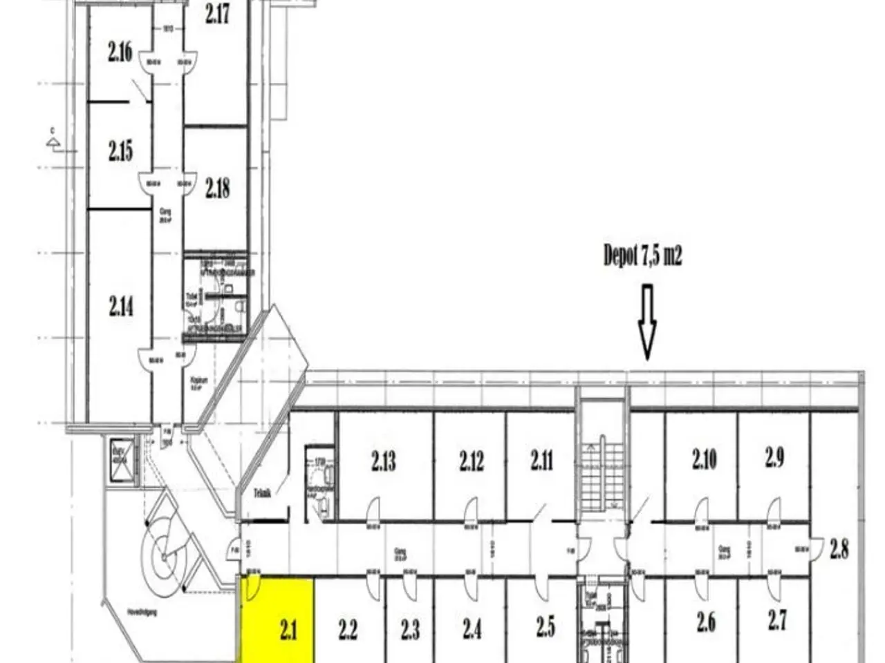 Billede 13 - Kontorhotel i Viborg - i alt ca. 19,5 kvm