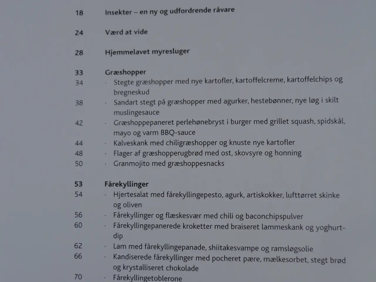 Billede 6 - Insekter Kogebog  :