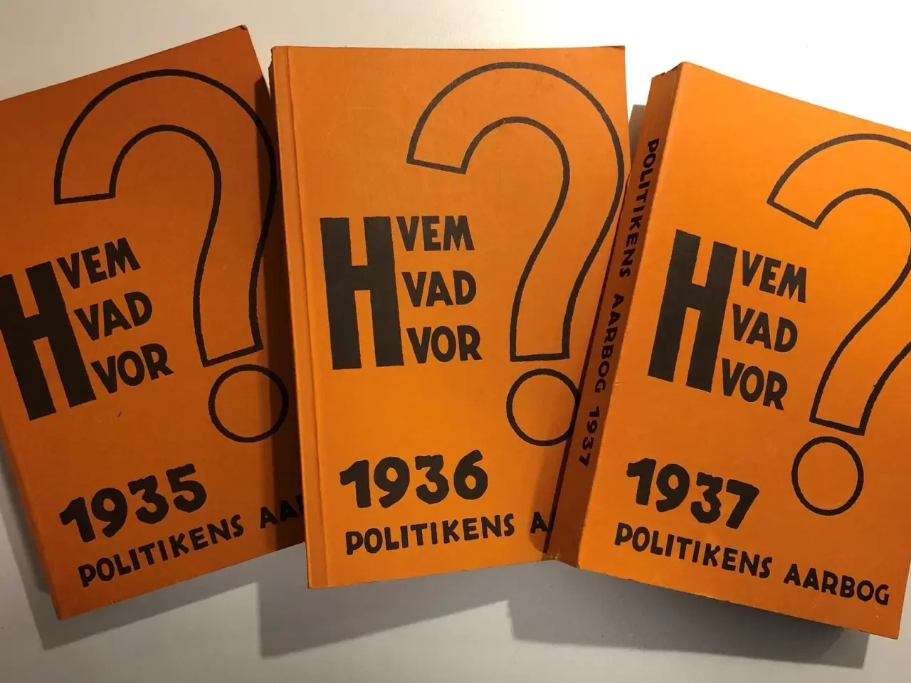 Billede 1 - Hvem Hvad Hvor 1935-1937