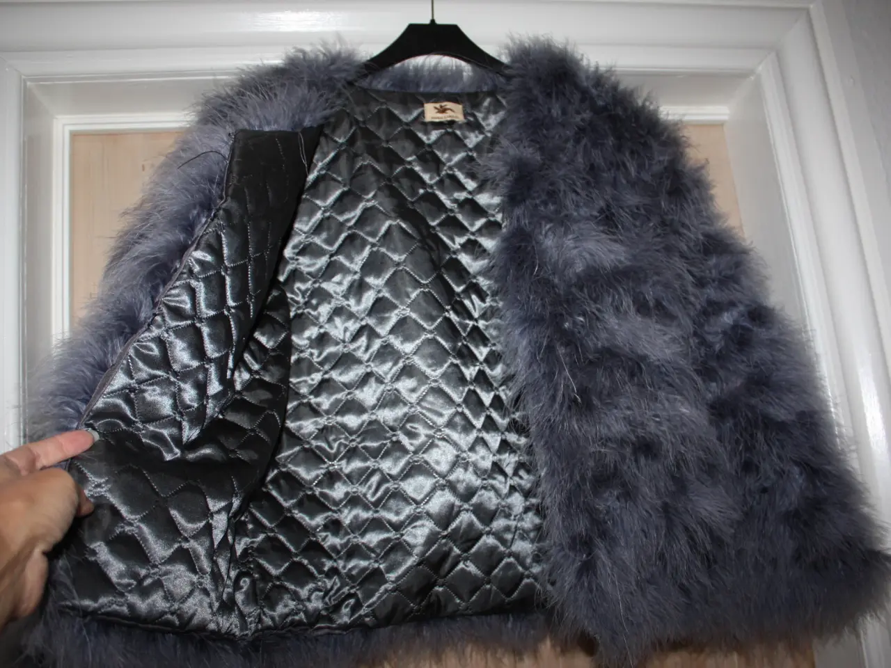 Billede 4 - Global Eargles med Ostrich feather str. S