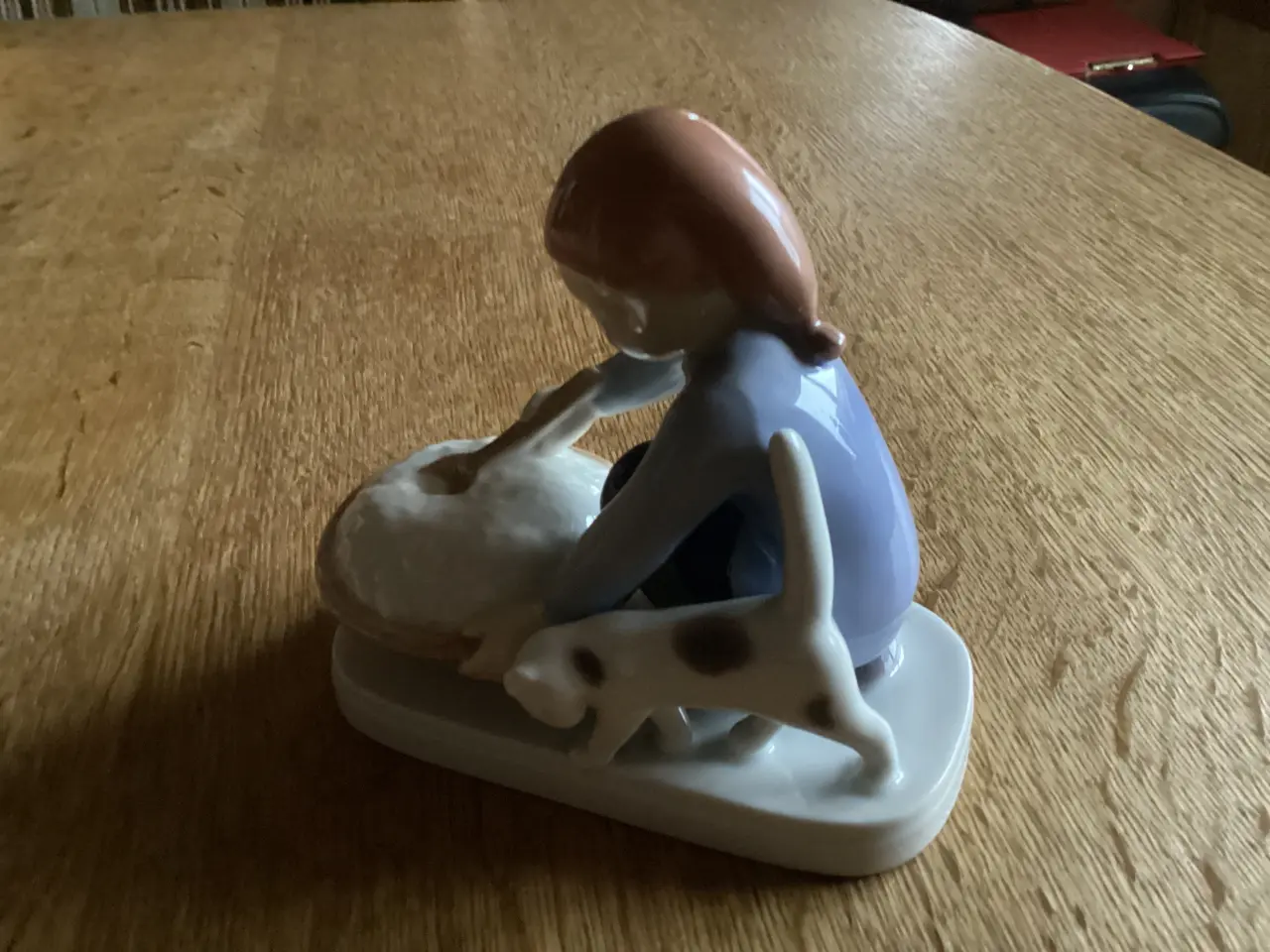 Billede 3 - BG Nisse m Grød Fad og kat