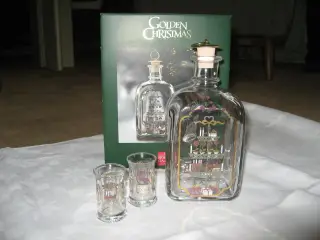 Holmegaard 2003 Julevandglas og Dramglas