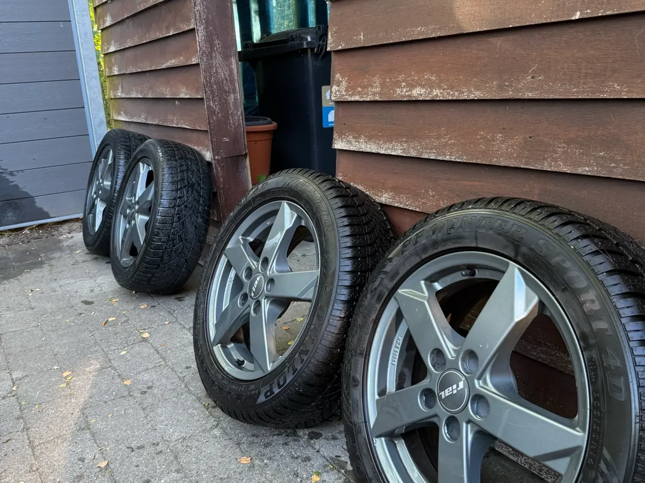 Billede 1 - Vinterhjul – 5x112 – 205/55 R16