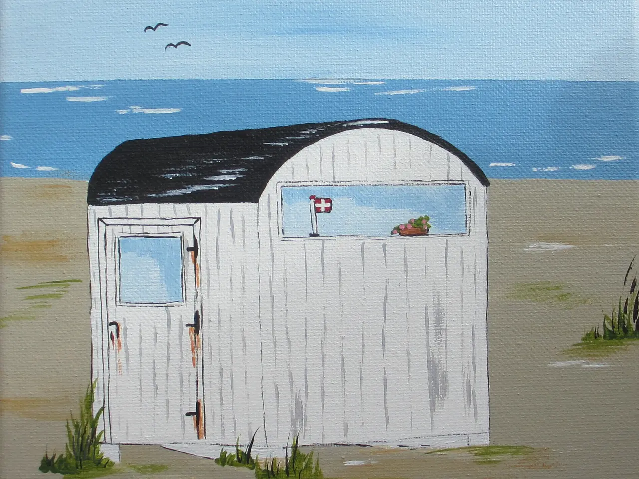 Billede 1 - ACRYL-MALERI nr. G 77