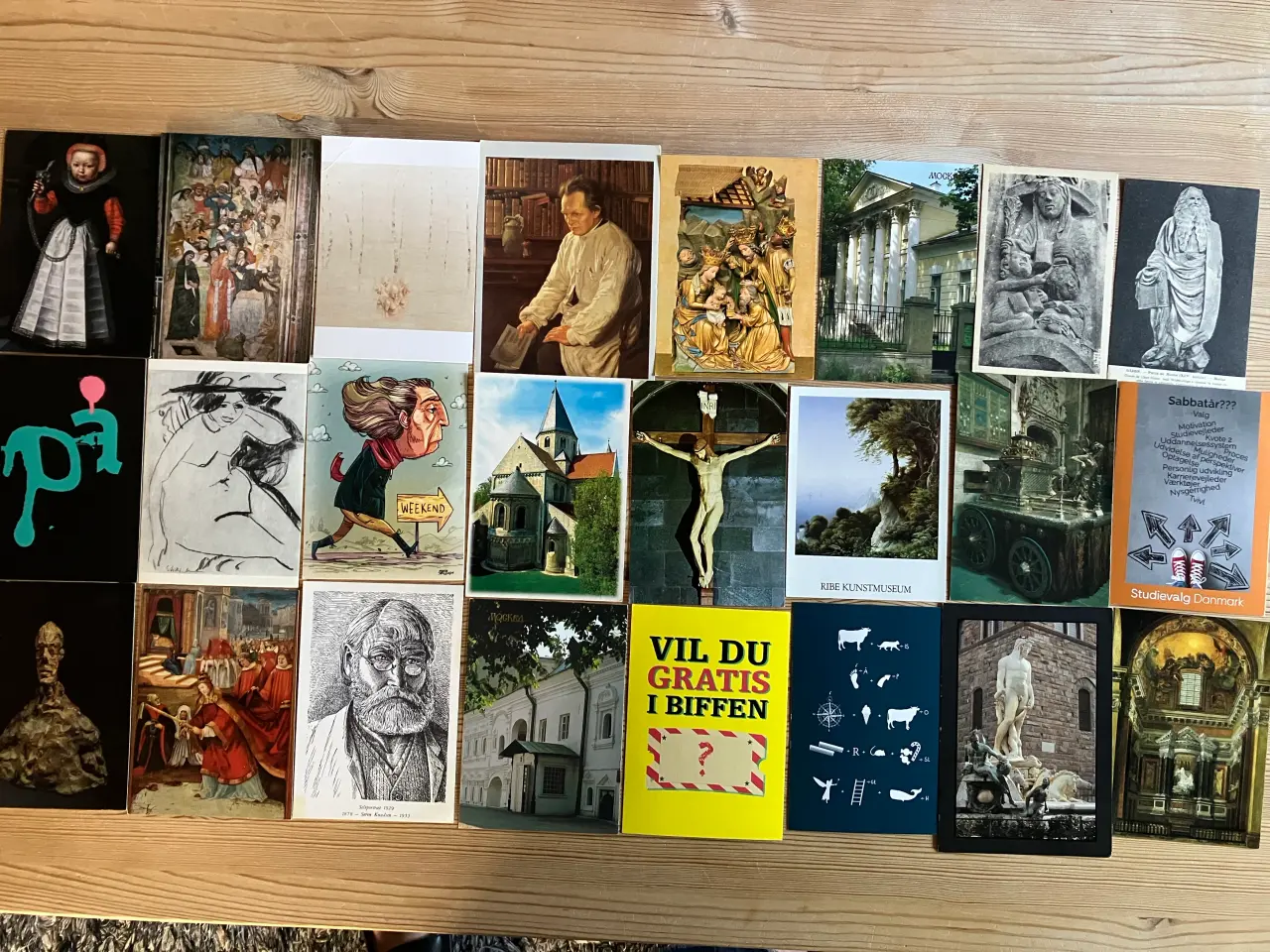 Billede 19 - 4x100 Postkort GO-CARD, reklame- og kunstpostkort 