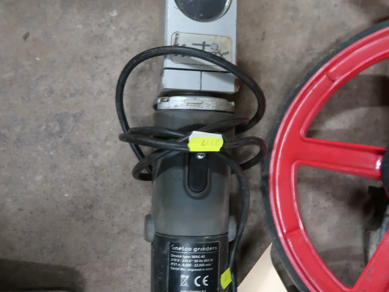 Billede 2 - Wolframsliber INELCO GRINDERS WAG 40