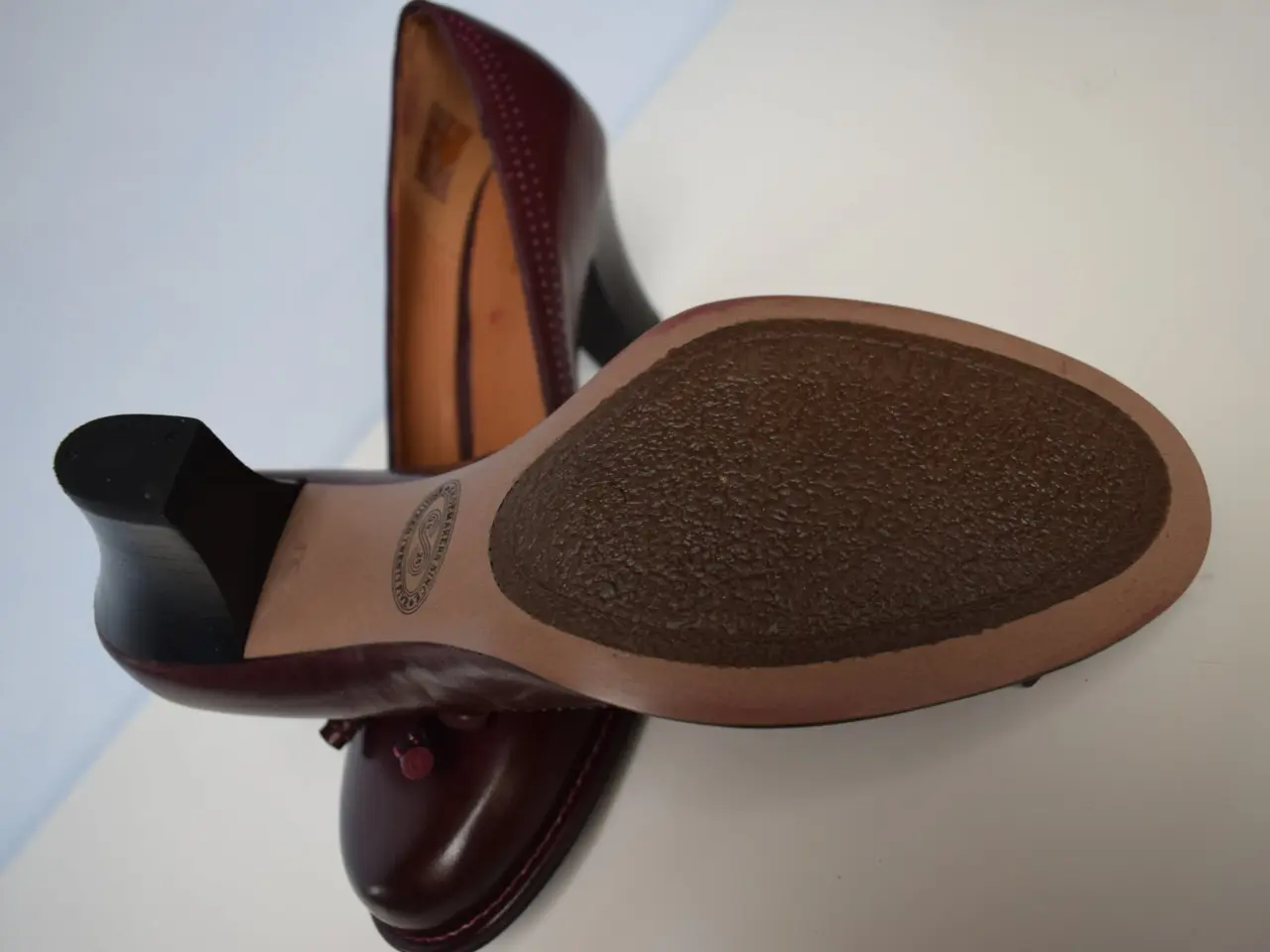Billede 1 - Clarks Festsko str. 39 brun skind