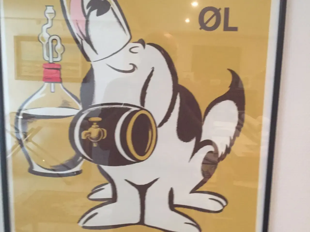 Billede 2 - Retro øl plakat