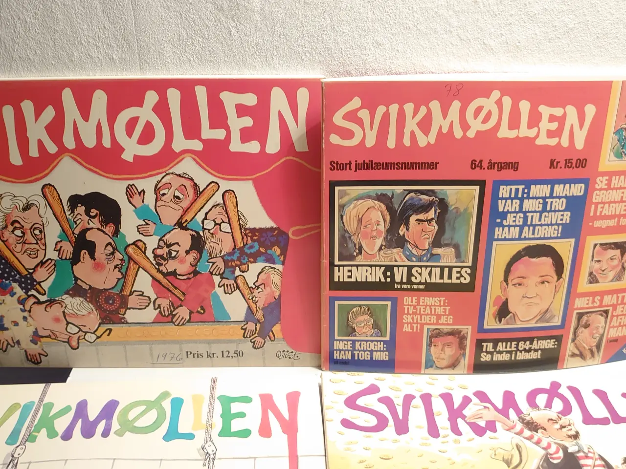 Billede 5 - 5 stk Svikmøllen og 1 stk blæksprutten. Kun samlet