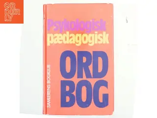 Psykologisk-pædagogisk ordbog (Bog)