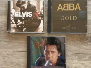 ELVIS, ABBA, SHAKY CD’ER