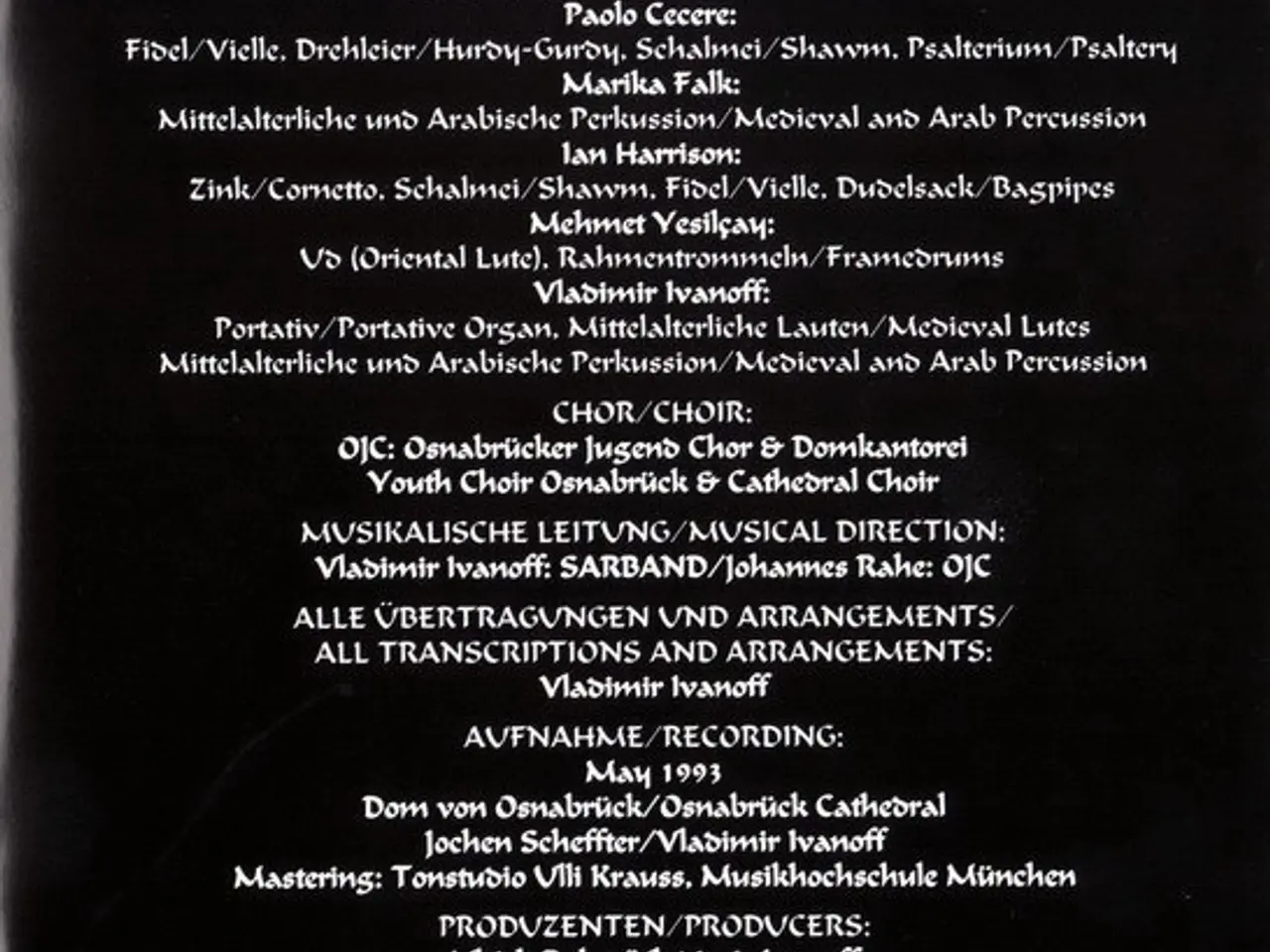 Billede 10 - Sarband & Osnabrücker… – Llibre Vermell – CD