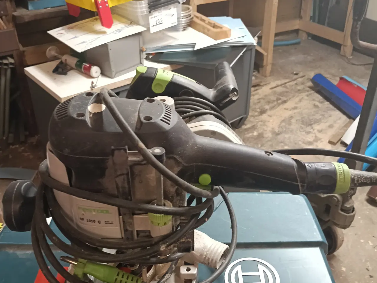 Billede 3 - Festool pakke: TS 55 Q dyksav + OF 1010 Q overfræs