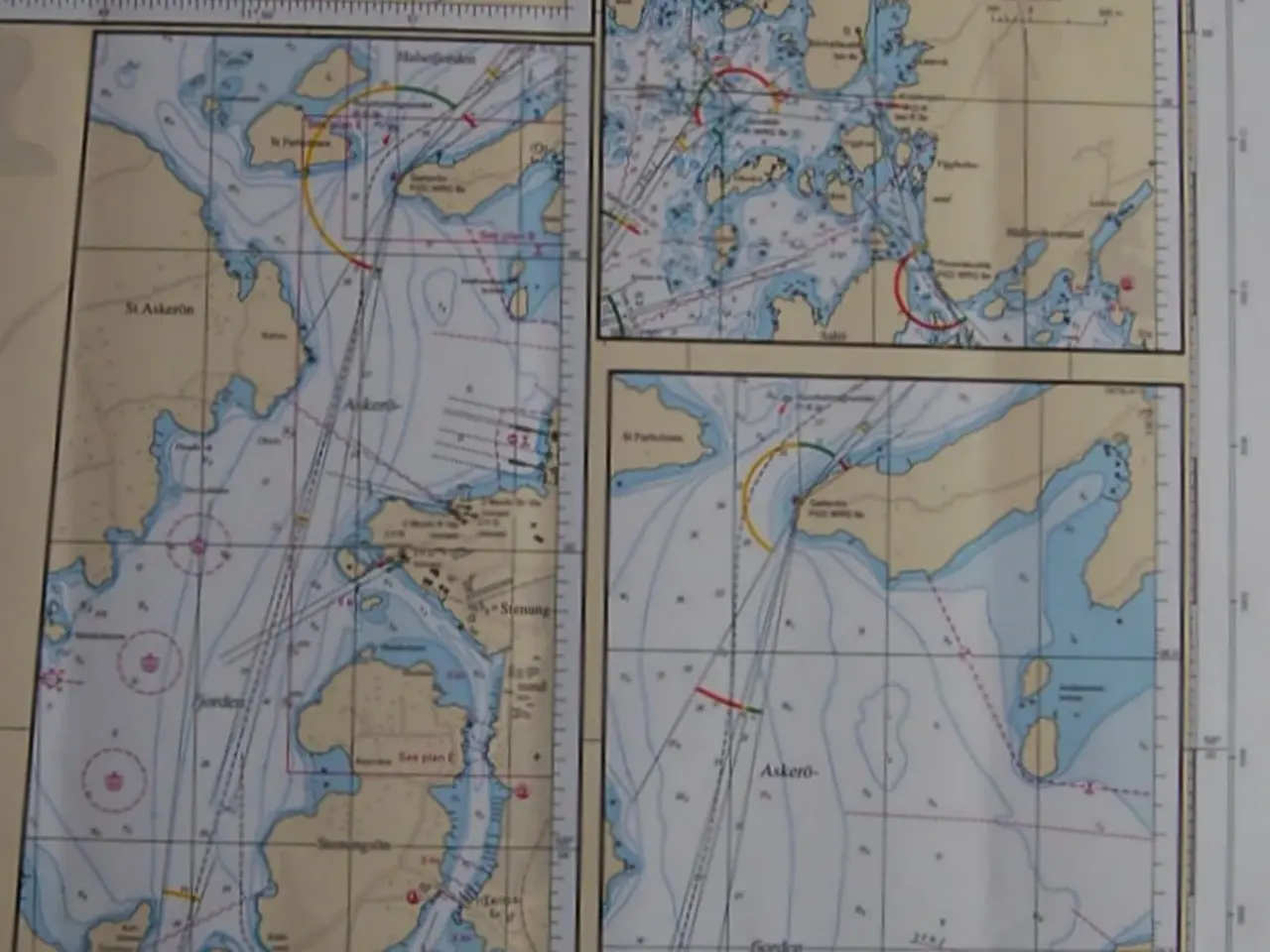Billede 2 - Svensk Søkort 932 Skagerrak Gulholmen-Stenungsund