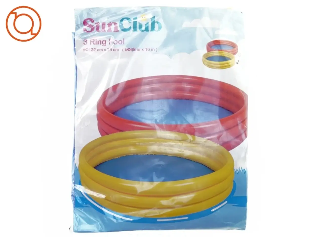 Billede 1 - Pool fra Sun Club (str. Ø 122 cm x 25 cm)