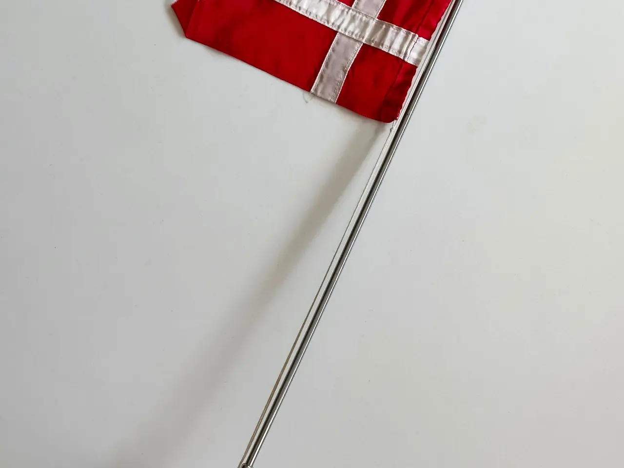 Billede 3 - Bordflag, lyserød base