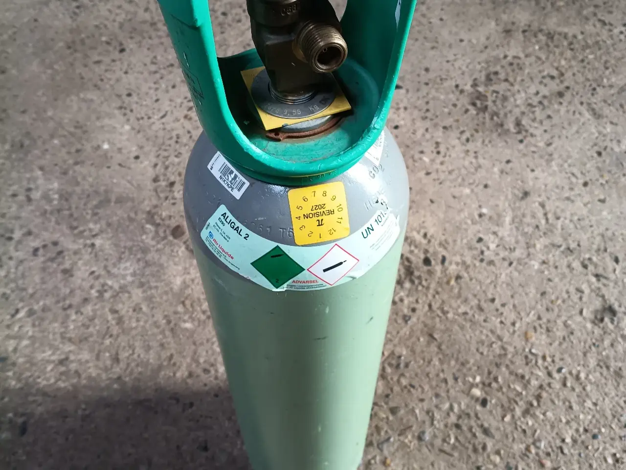 Billede 1 - Ny Co2 10kg flaske