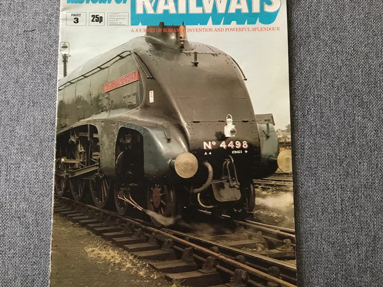 Billede 3 - History of Railway. No 1, 2, 3 og 9