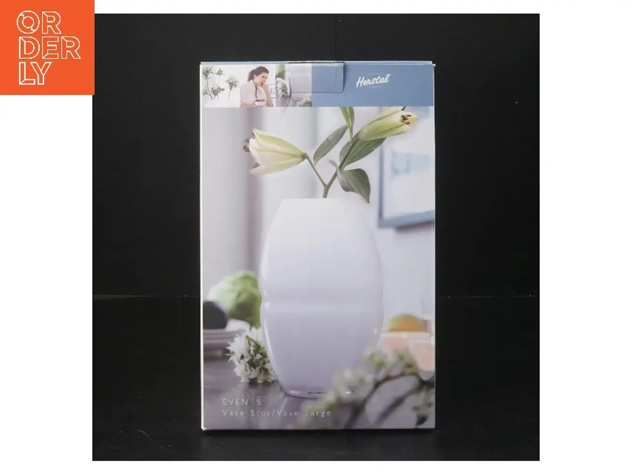 Billede 2 - Herstal vase stor fra Herstal (str. 23x14 cm)