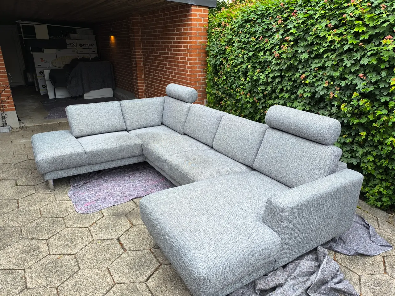 Billede 2 - Sofa med chaiselong