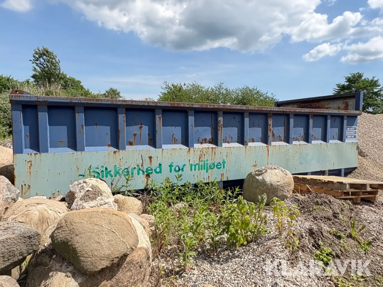 Billede 3 - Åben container med automatisk bagsmæk
