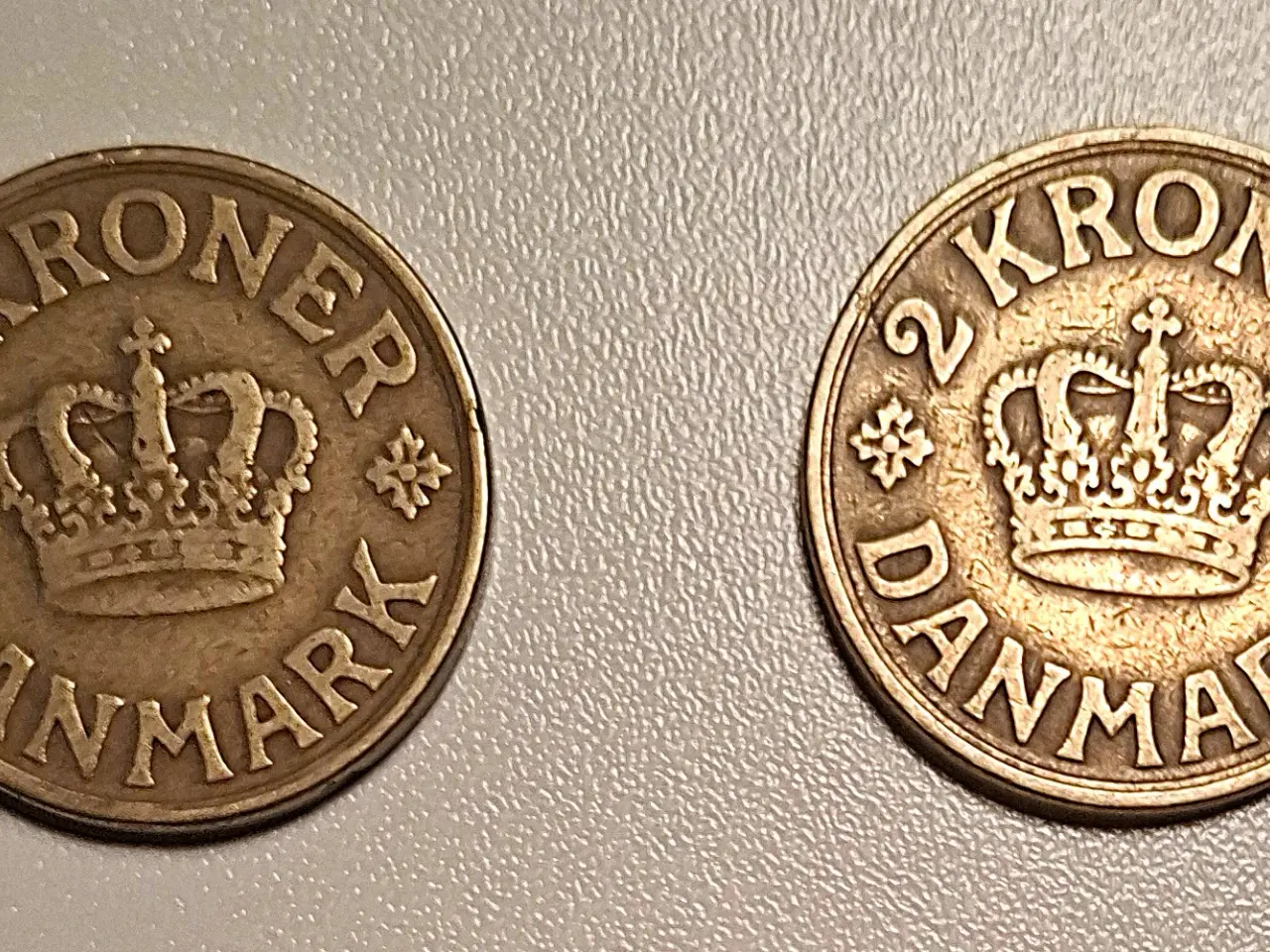 Billede 2 - 2 krone danske mønter 1925 -26
