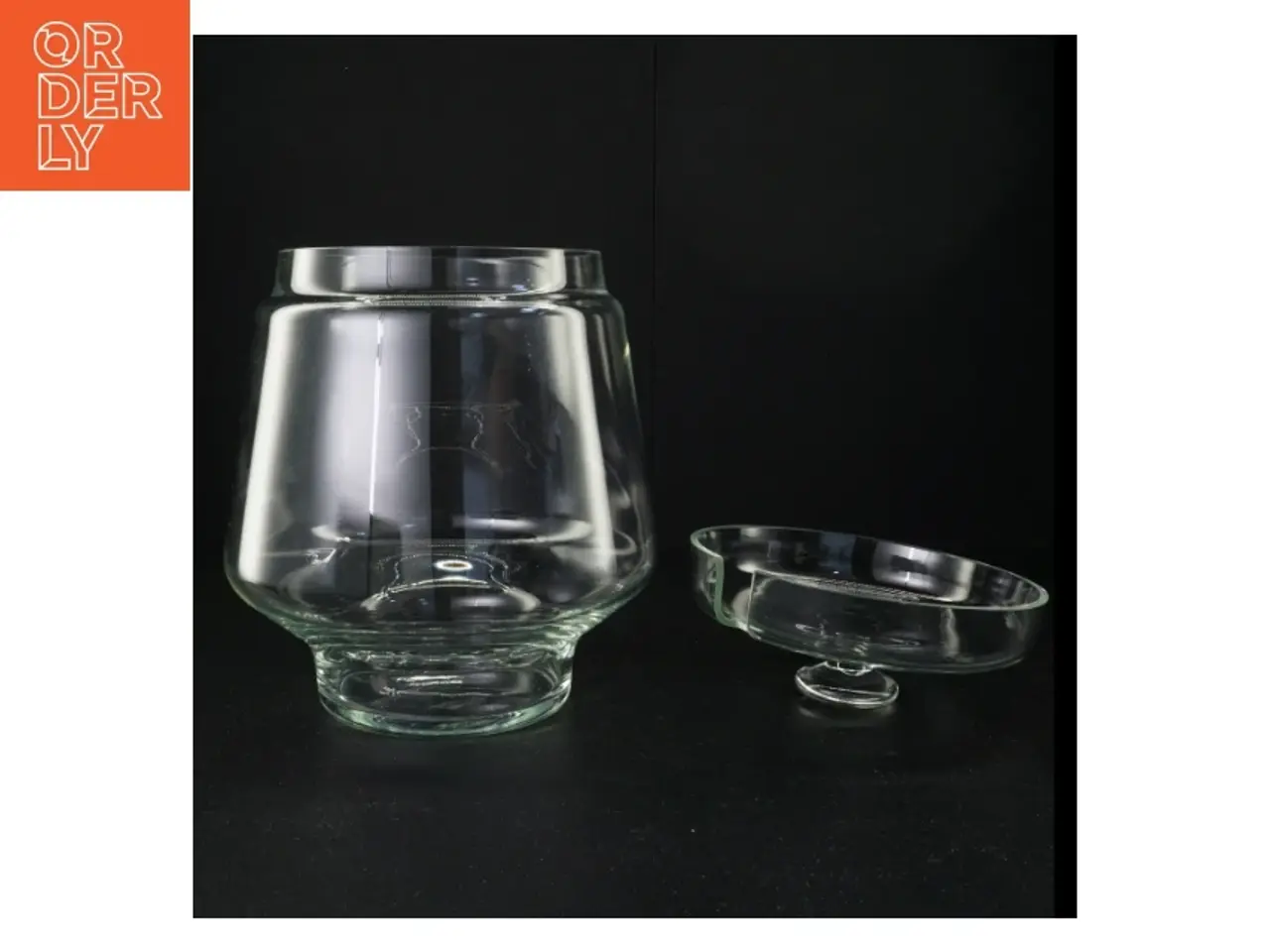 Billede 1 - Glas punch bowle serverings skål(str. 27 x 21 cm)