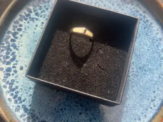 925 Sterling Sølv Ring med design